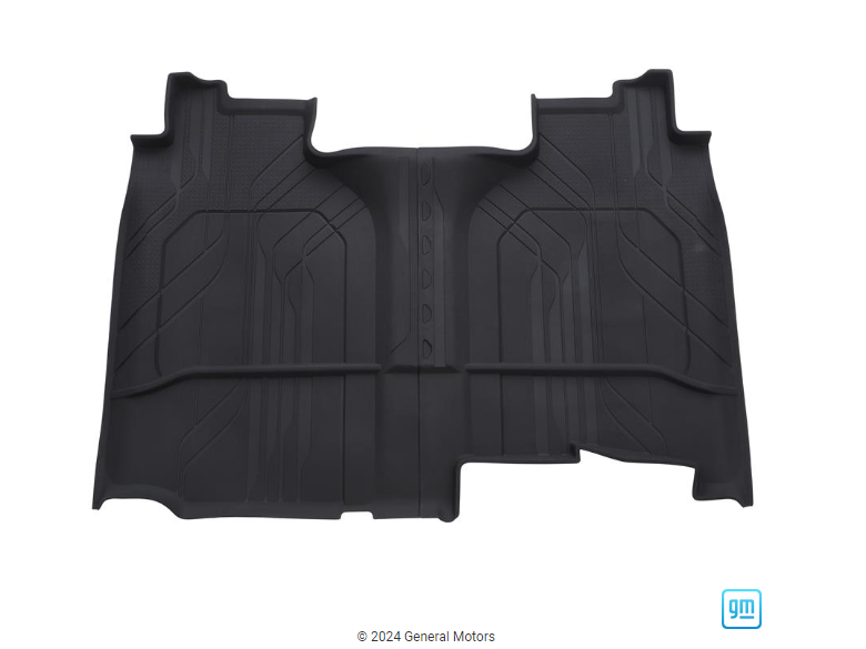Floor Liners - Second-Row Premium All Weather, Jet Black (84333635)