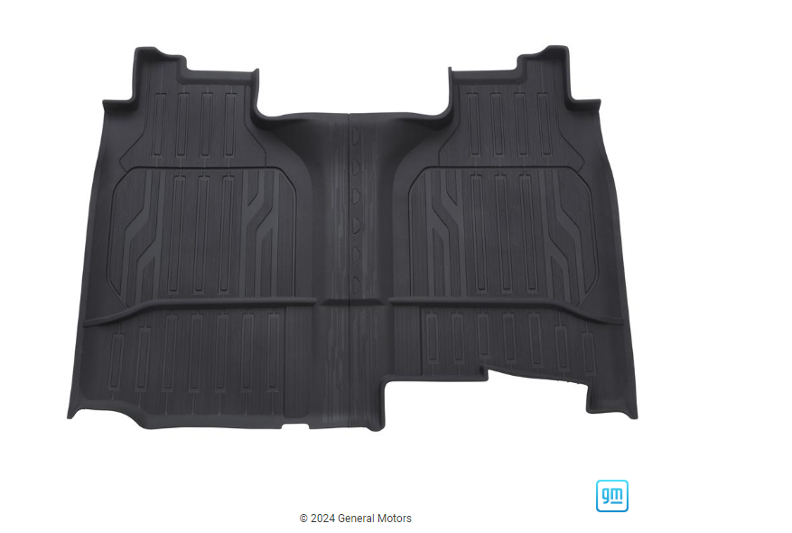 Floor Liners - Second-Row Premium All Weather, Jet Black (84333637)