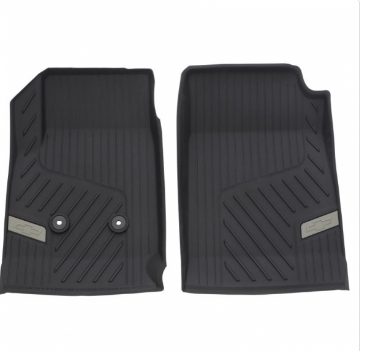 Floor Liners - Front Premium All Weather, Bowtie Logo, Jet Black (84708369 OR 84056631 OR 84370635)