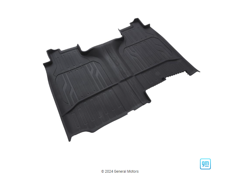 Floor Liners - Second-Row Premium All Weather, Jet Black (84333637)