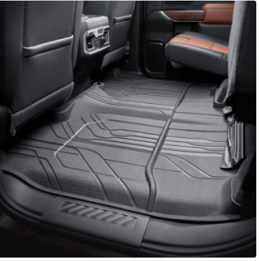 Floor Liners - Second-Row Premium All Weather, Jet Black (84333635)