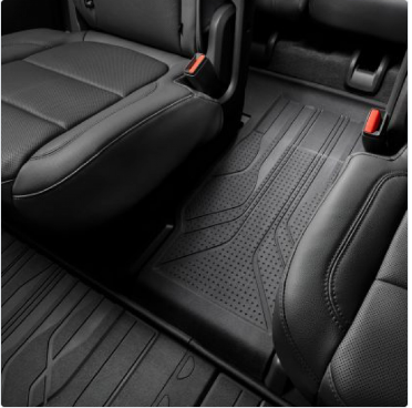 Floor Liners - Third Row Premium All Weather, Captain's, Jet Black (84206889)